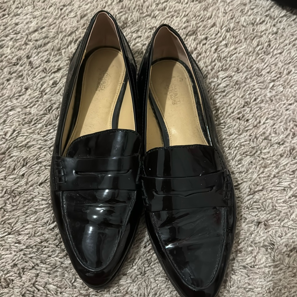 Patent Leather Michael Kors Connor Loafer Size 7.5